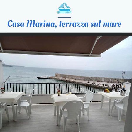 Bed and Breakfast Casa Marina, La Terrazza Sul Mare Cefalù Zewnętrze zdjęcie